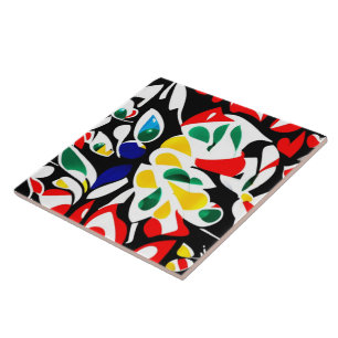 Geometric Water-Drop Panel   Modern Colour Art Tile