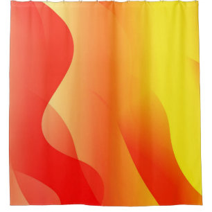 Geometric Wave Shape with Gradient Blurred Abstrac