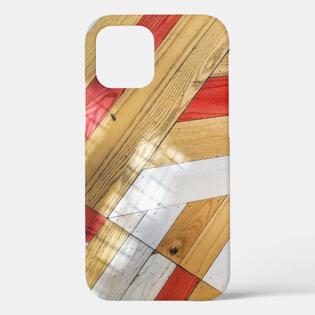 Geometric wood floor pattern Case-Mate iPhone case (Back)