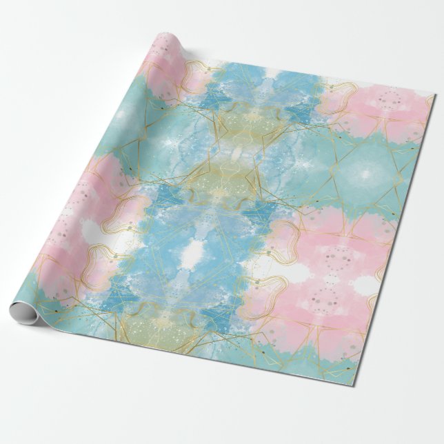geometric wrapping paper (Unrolled)