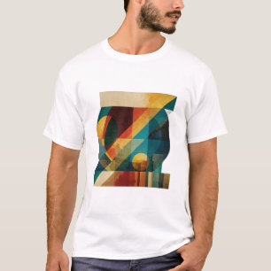 Geometric “Z” – Abstract Mid-Century Monogram T-Shirt