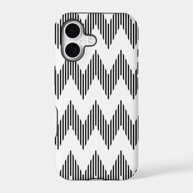 Geometric zigzag pattern (Back)