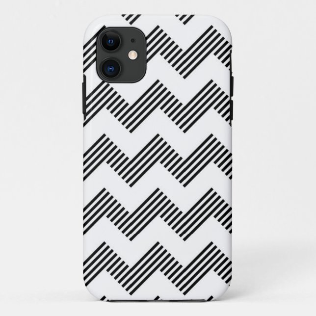 Geometric zigzag pattern Case-Mate iPhone case (Back)