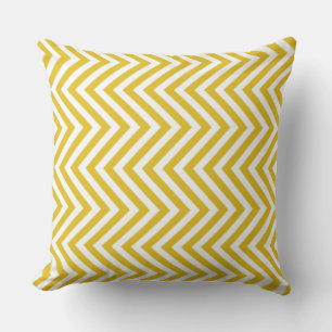 Geometric Zigzag Pattern Throw Pillow