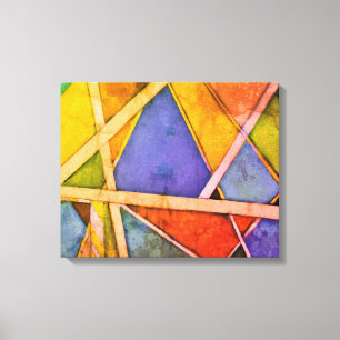 Geometrical abstract  canvas print