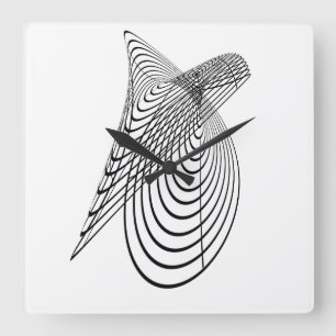 Geometrical art Clock