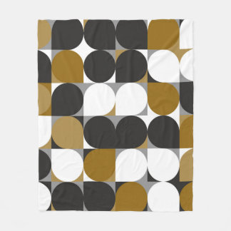 Geometrical Creativity: Seamless Pattern Design Fleece Blanket