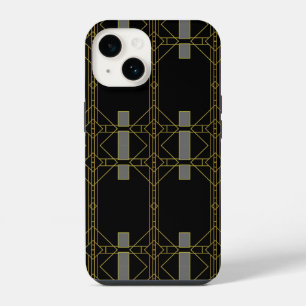 Geometrical Deco Pattern iPhone 14 Case