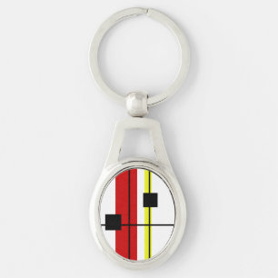 Geometrical design keychain