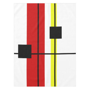 Geometrical design tablecloth