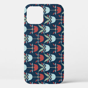 Geometrical Flower: Multi-Coloured Vintage Ornamen iPhone 12 Case