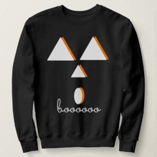 Geometrical Halloween Pumpkin Face  Sweatshirt