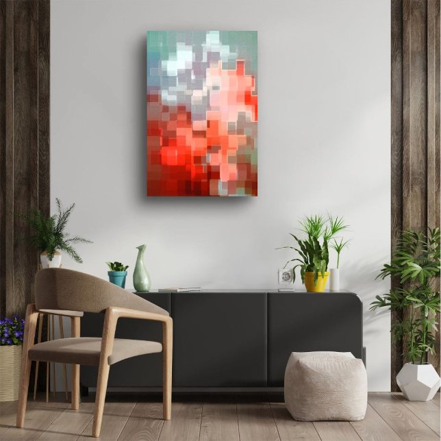 Geometrical Landscape Canvas Print (Creator Uploaded)