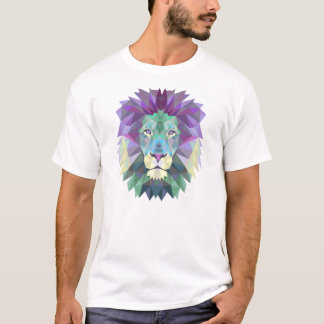 Geometrical lion illustration T-Shirt