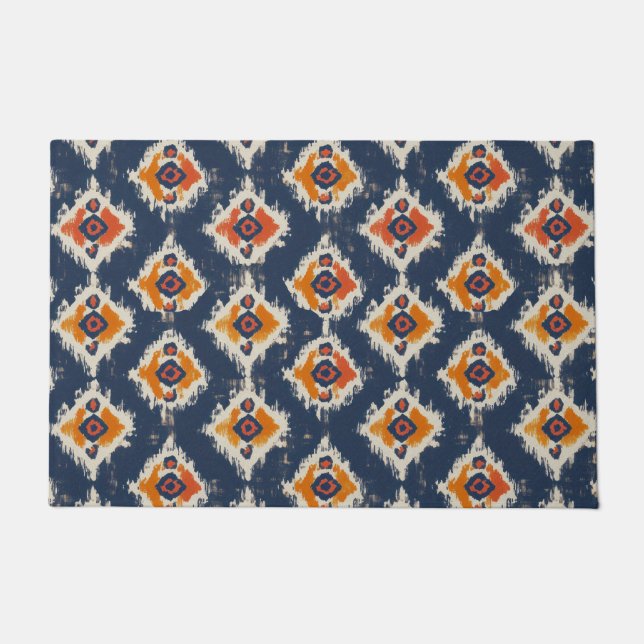 Geometrical pattern doormat (Front)