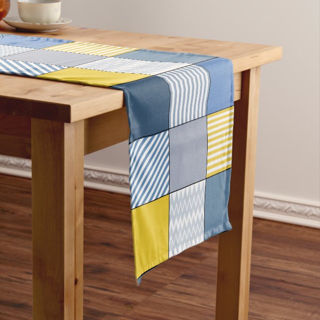 Geometrical Pattern Medium Table Runner (In Situ)