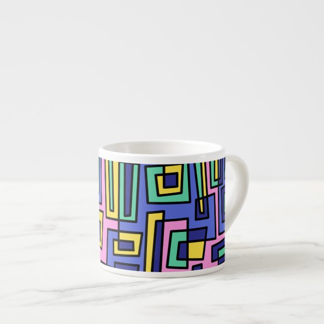 geometrical pattern mug (Front Right)