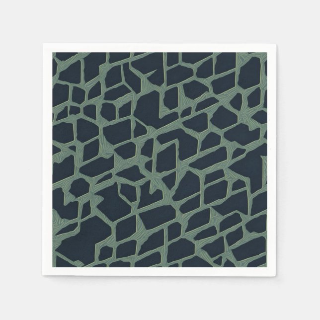 Geometrical pattern napkin (Front)