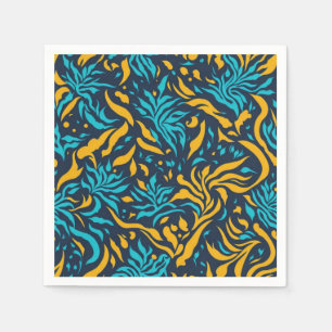 Geometrical pattern napkin