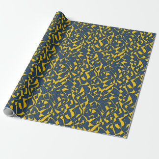 Geometrical pattern wrapping paper