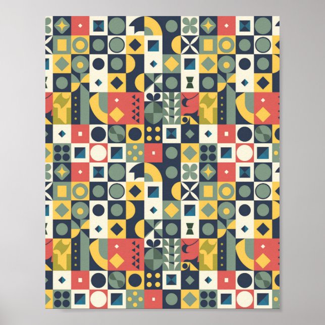 Geometrical Poster (Front)