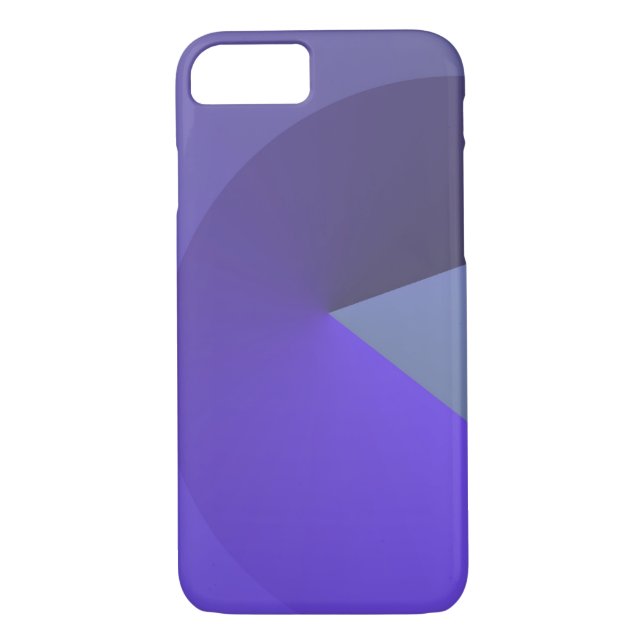 Geometrical Purple Geometric Purple Iphone Case (Back)