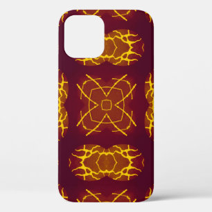 Geometrical Seamless Print Retro design. Geometric iPhone 12 Case