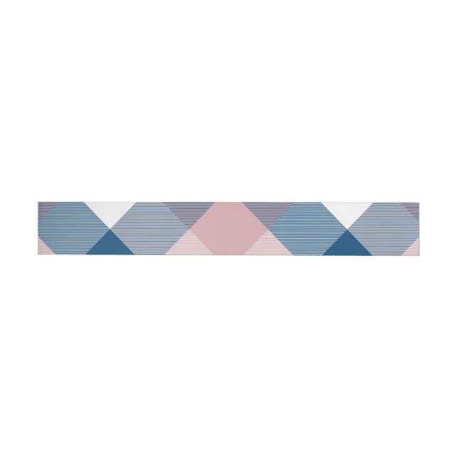 Geometrical Square Abstraction 1 Wrap Around Label (Individual)
