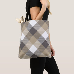 Geometrical Square Abstraction 2 Tote Bag