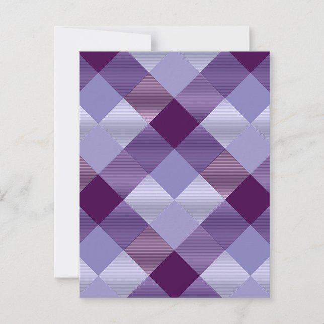 Geometrical Square Abstraction 4 Card (Front)