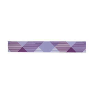 Geometrical Square Abstraction 4 Wrap Around Label