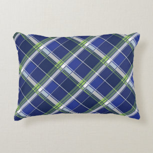 Geometrical Square Abstraction 5 Accent Pillow