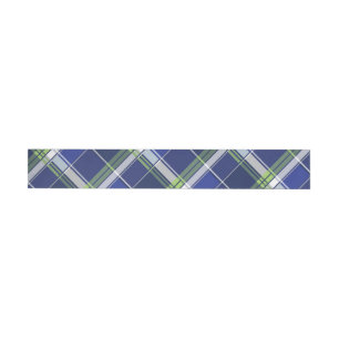 Geometrical Square Abstraction 5 Wrap Around Label