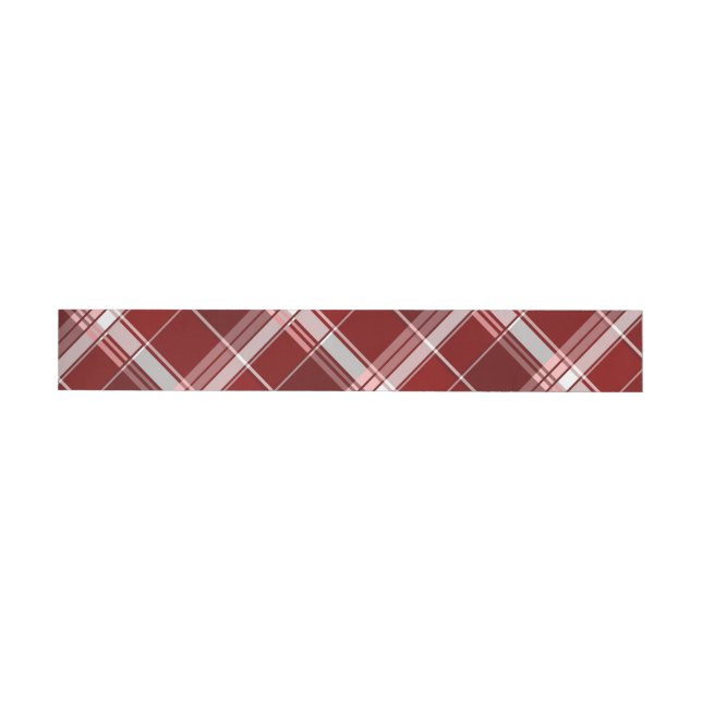 Geometrical Square Abstraction 7 Wrap Around Label (Individual)