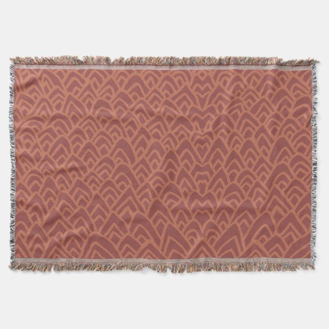 Geometrical Throw Blanket (Front)
