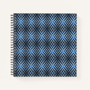 Geometrically Blue.... Notebook