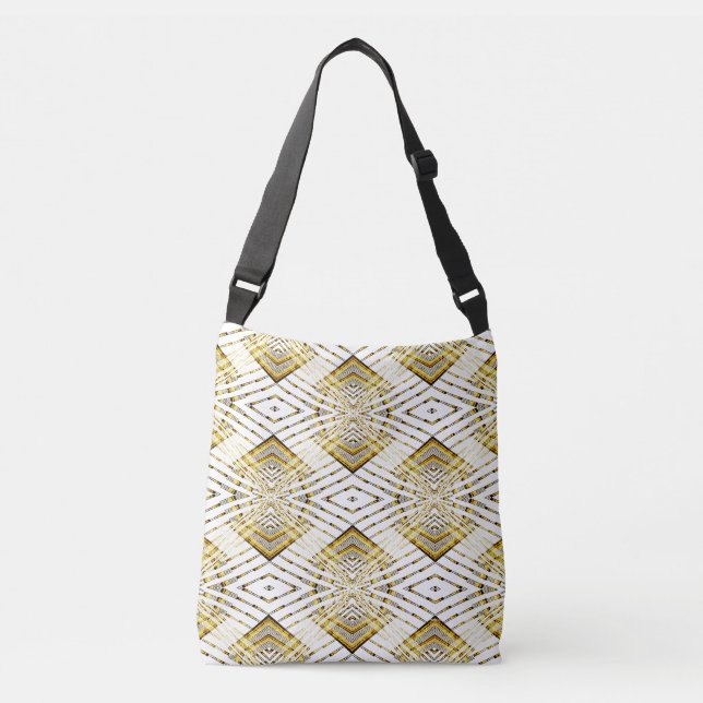 Geometrically....... Crossbody Bag (Front)