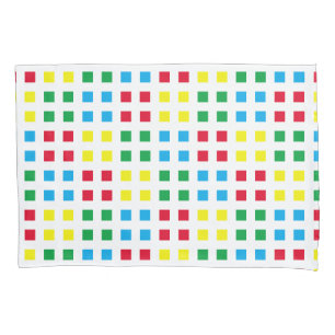 Geometrics colourful pattern pillowcase
