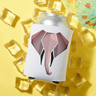 Geometrics Elephant Head Can Cooler