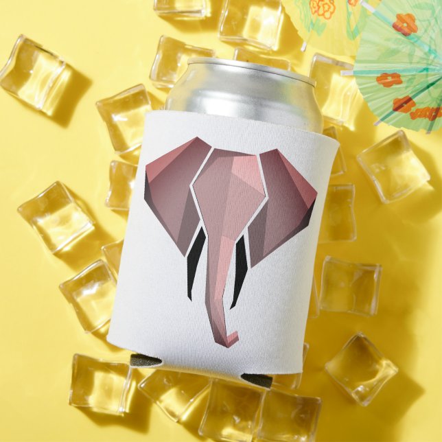 Geometrics Elephant Head  Can Cooler (In Situ Summer)