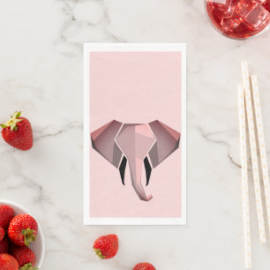 Geometrics Elephant Head Napkin