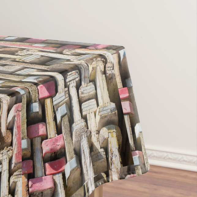 Geometrics pattern tablecloth (In Situ)