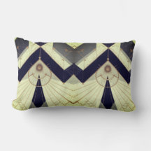 Géométrie de régal Coussin de coton de lombage
