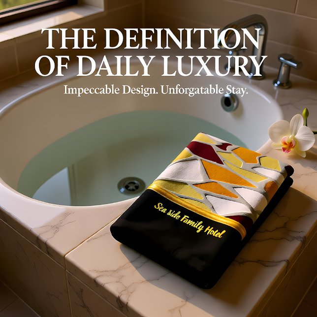 Géométrie romantique d'art moderne - jaune orange  (Créateur téléchargé)