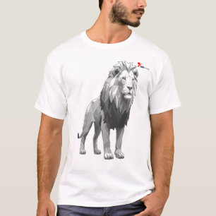 "Géométrie Sauvage" T-Shirt Animal Géométrique