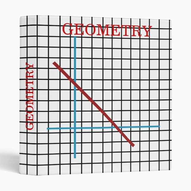 Geometry - 1" Binder (Front/Spine)