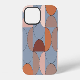 Geometry artwork: minimalistic Scandinavian style. iPhone 12 Case