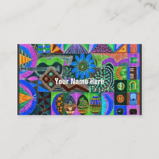Geometry Business Card (Front)