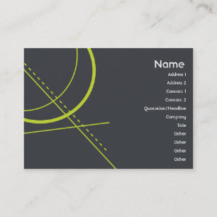 Geometry - Chubby Business Card