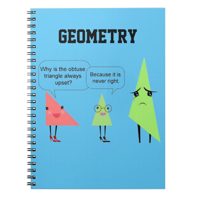 geometry jokes notebook (Front)